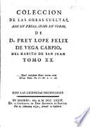 Colección de las obras sueltas