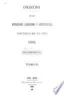 Colección de leyes, decretos, acuerdos y resoluciones