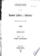 Colección de leyes, decretos, acuerdos y resoluciones