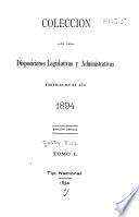 Colección de leyes, decretos, acuerdos y resoluciones