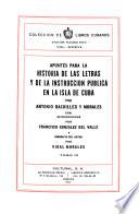 Colección de libros cubanos
