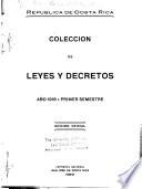 Coleccion de los decretos y ordenes
