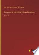 Colección de los mejore autores Españoles