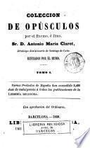 Coleccion de opúsculos