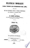 Colección de pláticas dominicales...