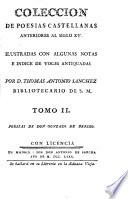 Coleccion de poesias castellanas anteriores al siglo XV, 2