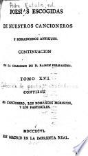 Coleccion de poesías castellanas: Poesias escogidas de nuestros cancioneros y romanceros antiquos