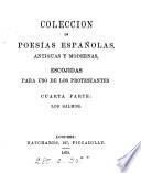 Colección de poesías españolas antiguas y modernas, escojidas para uso de los Protestantes