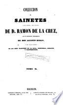 Colección de Sainetes