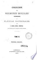 Coleccion de sermones morales, panegíricos y pláticas doctrinales, 3