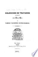 Coleccion de tratados celebrados
