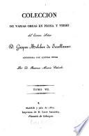 Colección de varias obras en prosa y verso