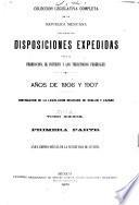 Coleccion legislativa completa de la Republica Mexicana con todas las disposiciones expedidas para la Federacion, el Distrito y los territorios federales