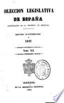 Colección legislativa de España