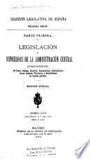 Colección legislativa de España ...