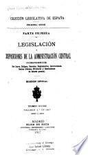 Colección legislativa de España ...