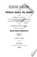 Colección legislativa de la República Oriental del Uruguay