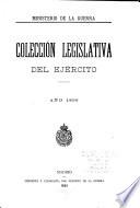 Colección legislativa del éjercito
