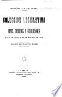 Colección legislativa