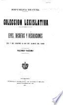 Colección legislativa