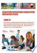 Colección Oposiciones Magisterio Educación Física. Tema 21