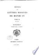 Collection de documents inédits sur l'histoire de France
