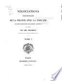 Collection de documents inédits sur l'histoire de France