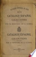Collections présentés par le ministère de la guerre