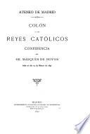 Colón y los reyes católicos