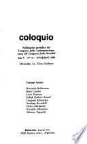 Coloquio