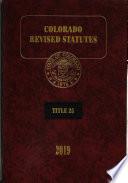 Colorado Revised Statutes
