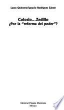 Colosio-- Zedillo