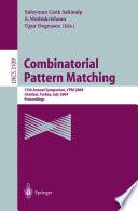 Combinatorial Pattern Matching