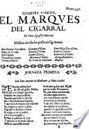 Comedia Famosa. El Marqves Del Cigarral