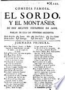 Comedia famosa: El sordo, y el montañes