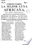 Comedia famosa, La mejor Luna africana