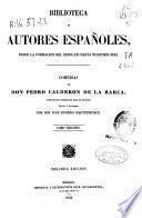 Comedias de don Pedro Calderón de la Barca