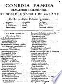 Comedias escogidas de differentes libros, de los mas celebres e insignes poetas