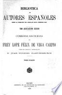 Comedias escogidas de frey Lope Félix de Vega Carpio