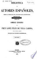 Comedias escogidas de Frey Lope Felix de Vega Carpio