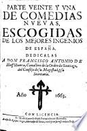 Comedias escogidas de los mejores ingenios de Espana