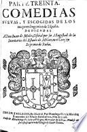 Comedias escogidas de los mejores ingenios de Espana