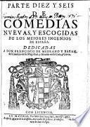 Comedias escogidas de los mejores ingenios de Espana