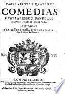 Comedias escogidas de los mejores ingenios de Espana