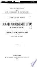 Comentarios al Código de procedimientos civiles