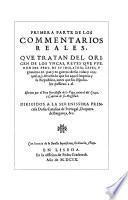 Comentarios reales de los incas