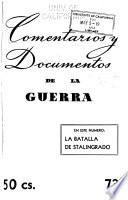 Comentarios y Documentos de la Guerra