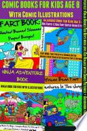 Comic Books For Kids Age 8 - Comic Illustrations - Ninja Books For Boys - Kid Ninjas