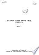 Comision de industrias manufactureras varias y artesania. II Plan de desarrollo economico y social