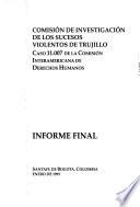 Comisión de investigación de los sucesos violentos de Trujillo
